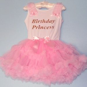 NW POPATU POSH KIDS Birthday Princess Dress 2 3 4